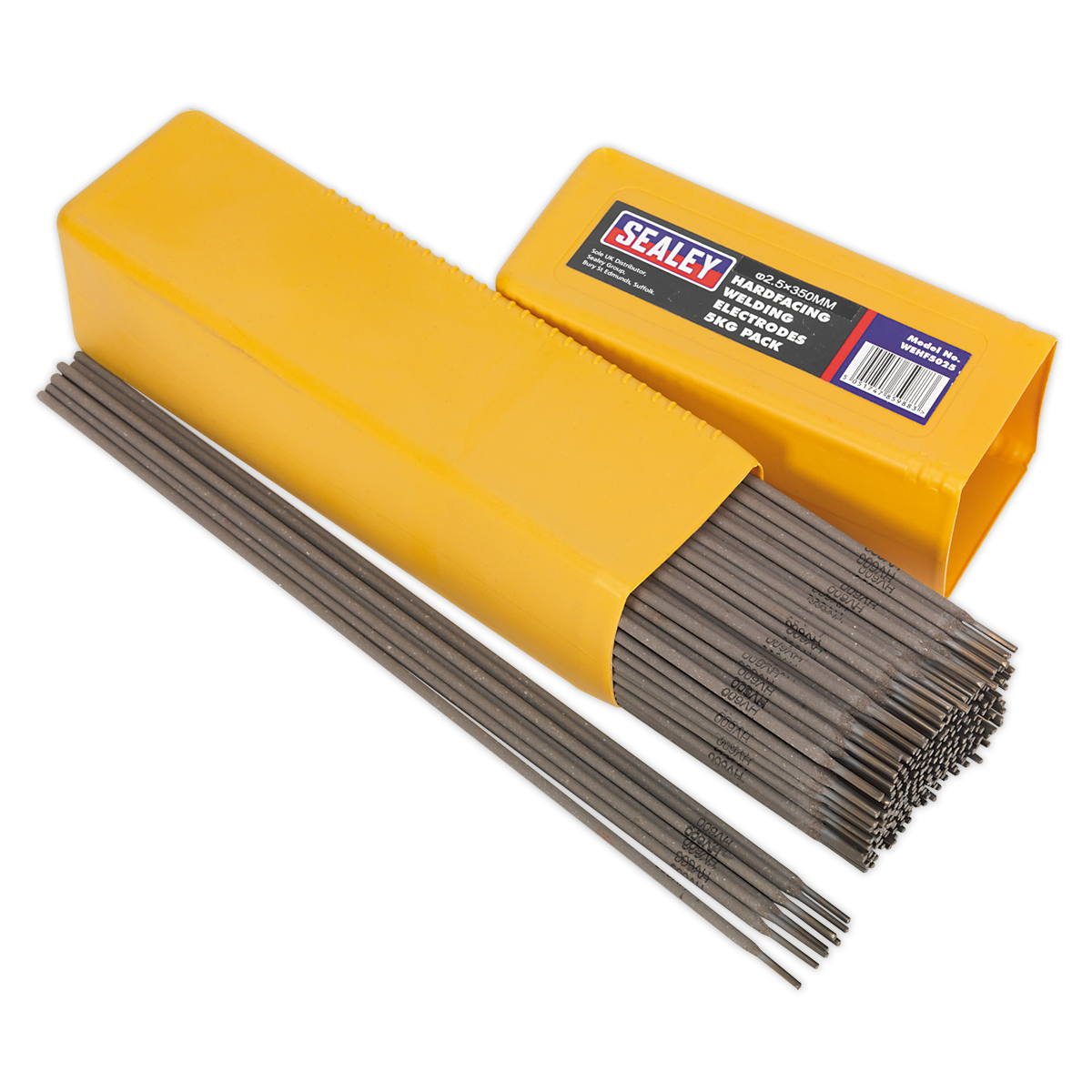 Sealey WEHF5025 Welding Electrodes Hardfacing Ø2.5 x 300mm 5kg Pack