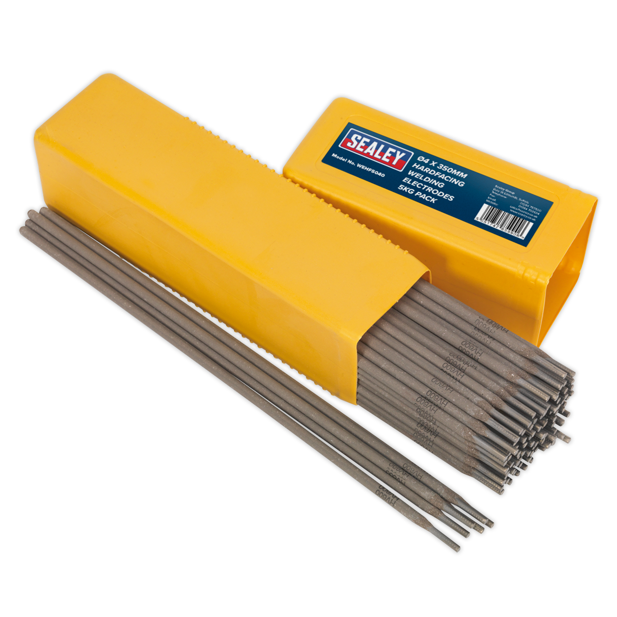 Sealey WEHF5040 Welding Electrodes Hardfacing Ø4 x 350mm 5kg Pack