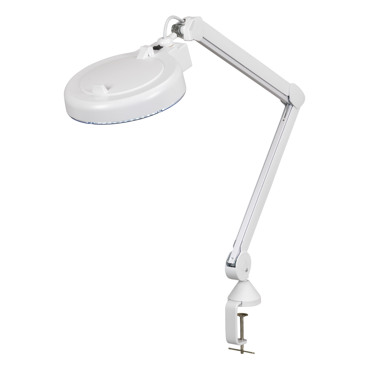 Sealey WL483D Bench Mounting Magnifying Worklight 48 SMD LED 230V