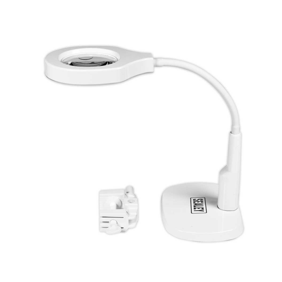 Sealey WL53/8D Dimmable Dual Mounting Magnifying Work Light 230V 45 SMD LED
