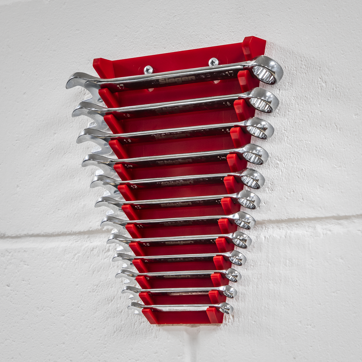 Sealey WR04 Spanner Rack Capacity 12 Spanners