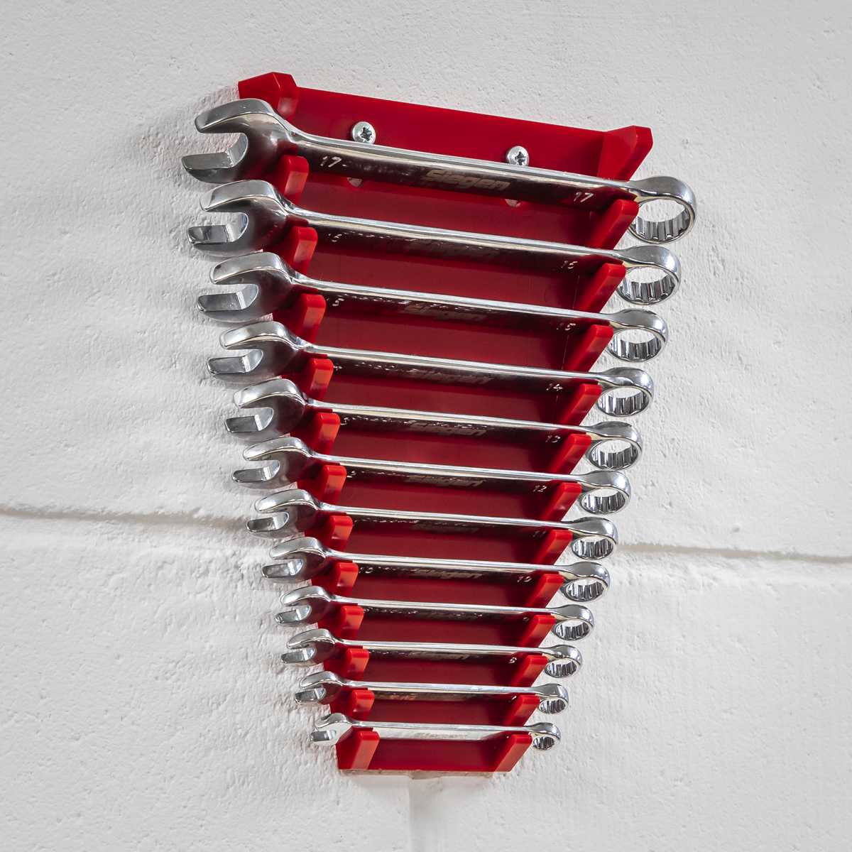 Sealey WR04 Spanner Rack Capacity 12 Spanners