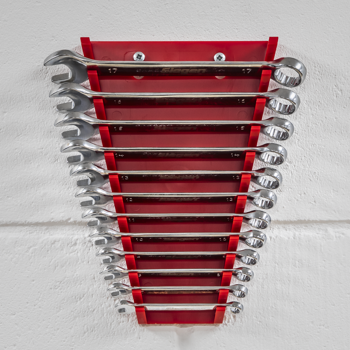 Sealey WR04 Spanner Rack Capacity 12 Spanners