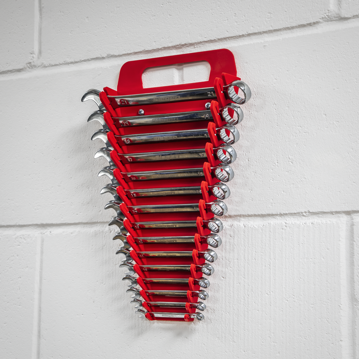 Sealey WR08 Spanner Rack Capacity 15 Spanners