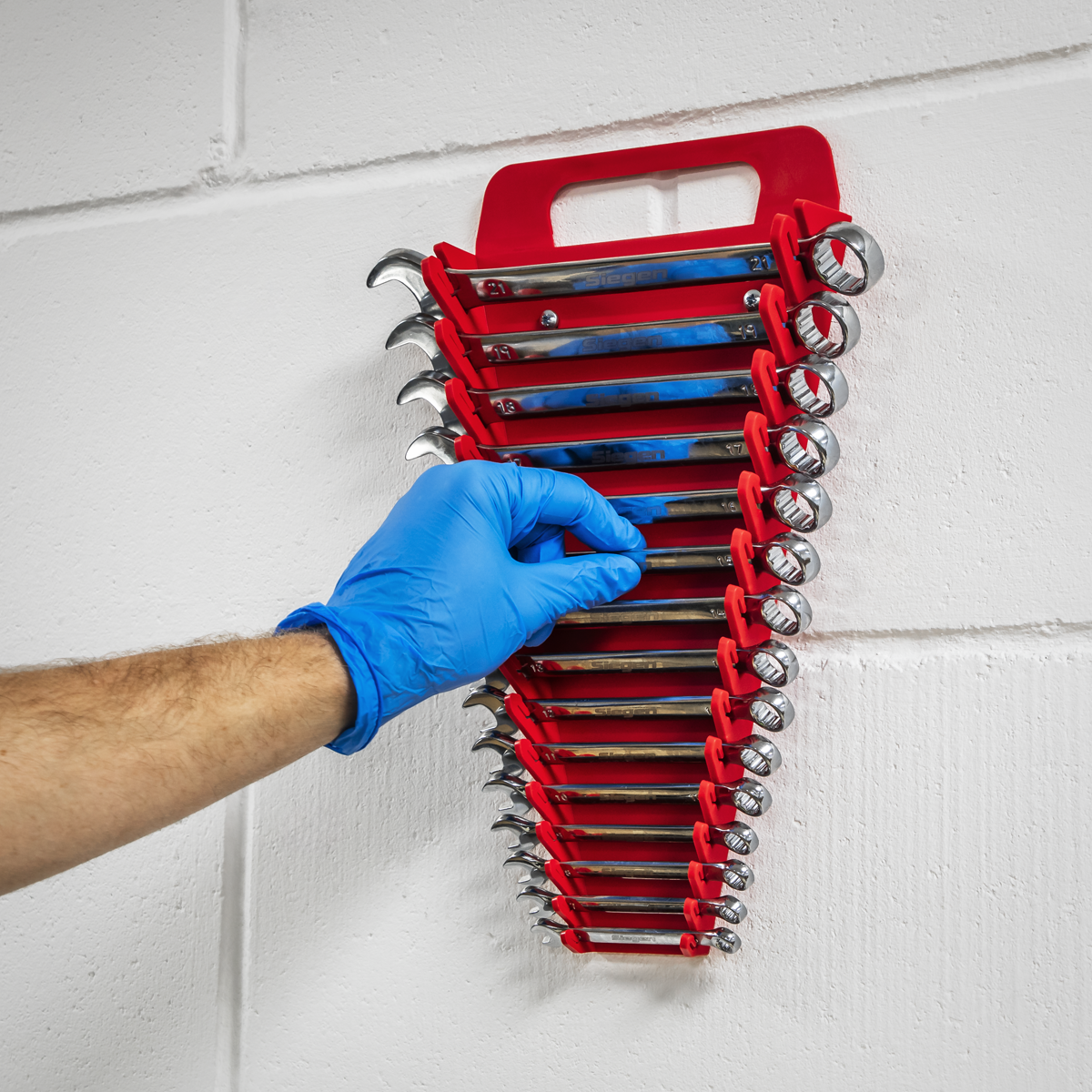 Sealey WR08 Spanner Rack Capacity 15 Spanners