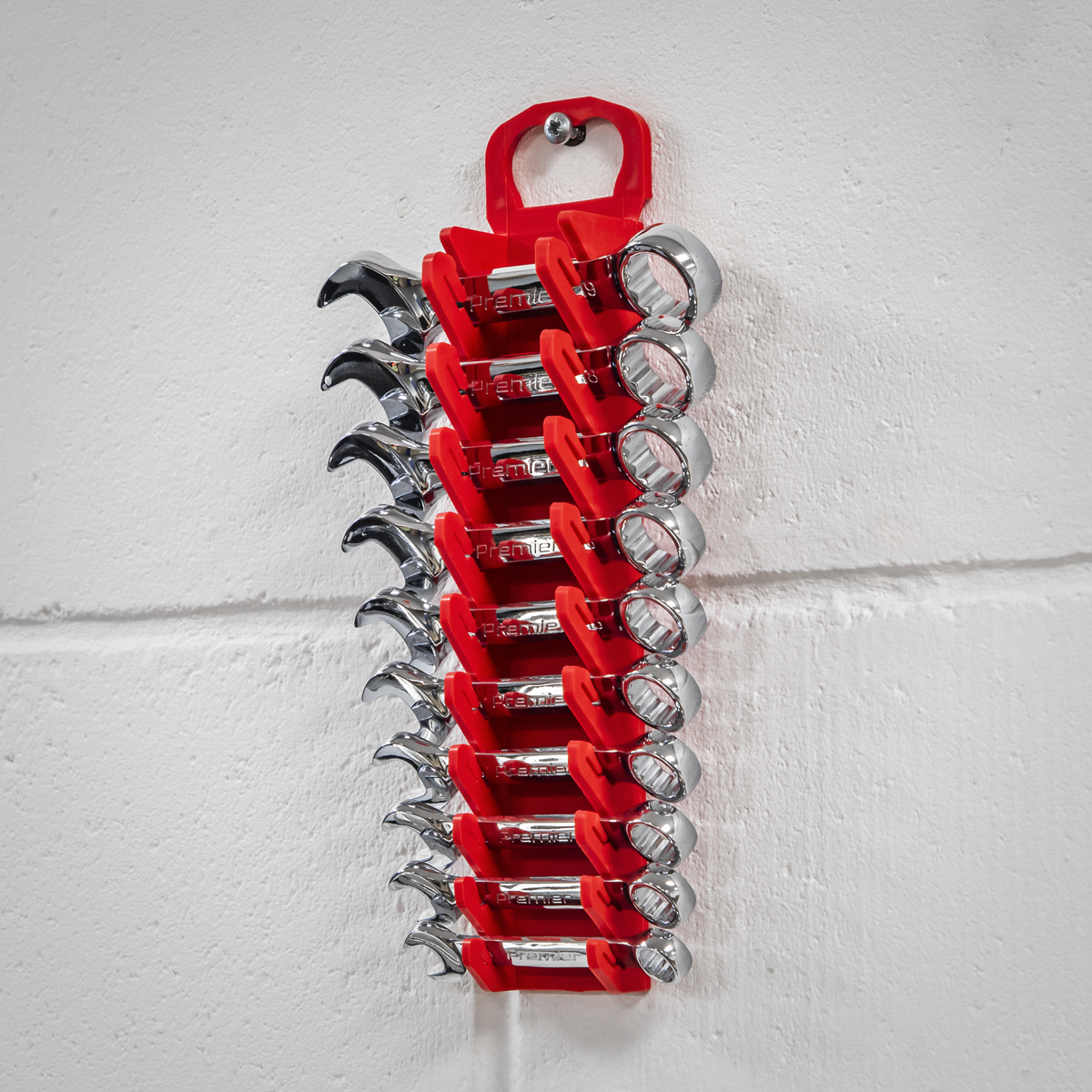 Sealey WR10 Spanner Rack Capacity 10 Stubby Spanners