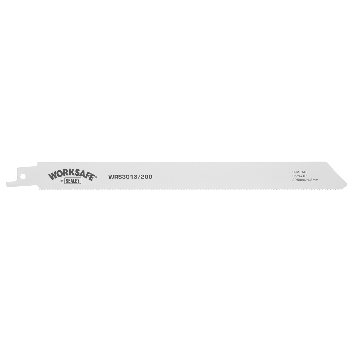 Sealey WRS3013/200 Reciprocating Saw Blade 225mm 14tpi - Pack of 5