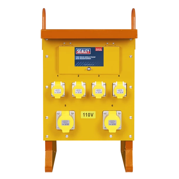 Sealey WST10000 110V 10kVA Single Phase Site Transformer