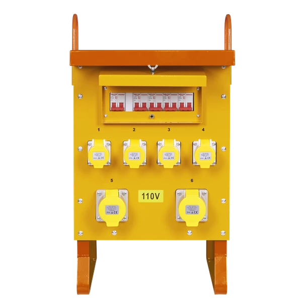 Sealey WST10000 110V 10kVA Single Phase Site Transformer