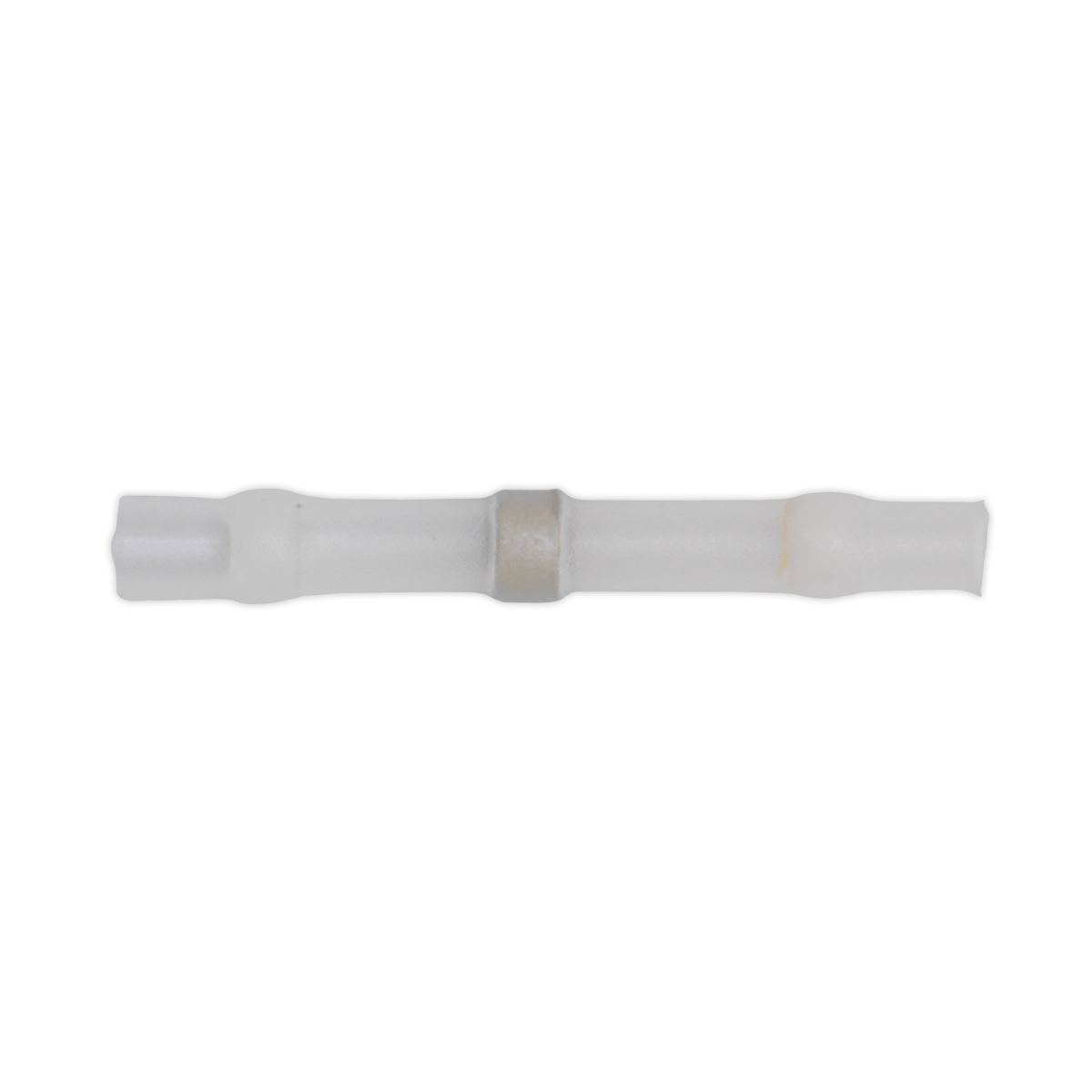 Sealey WTSSB25 Heat Shrink Butt Connector Solder Terminal 24-22 AWG White Pack of 25