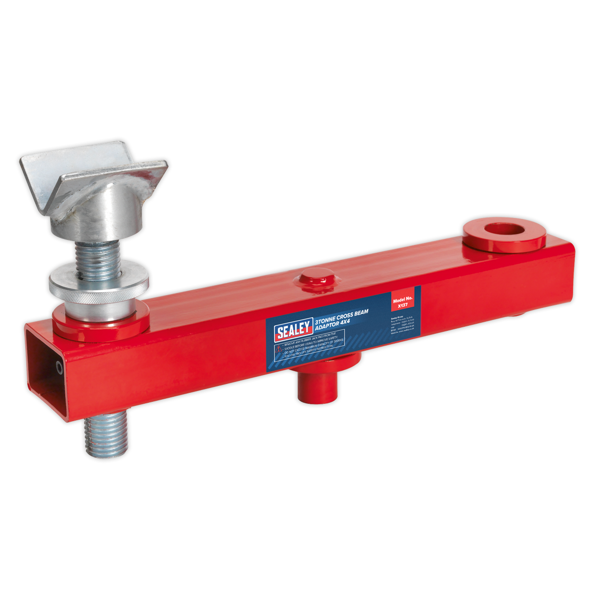Sealey X137 Cross Beam Adaptor 3tonne 4x4