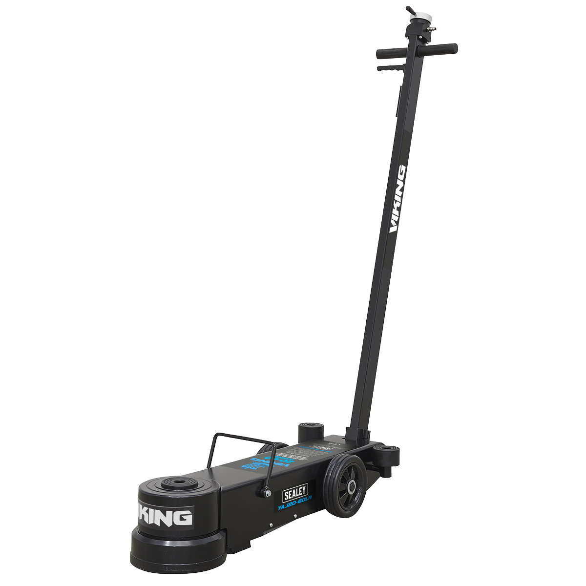 Sealey YAJ20-60LR Viking Long Reach/Low Profile Air Operated Telescopic Jack 20-60 Tonne