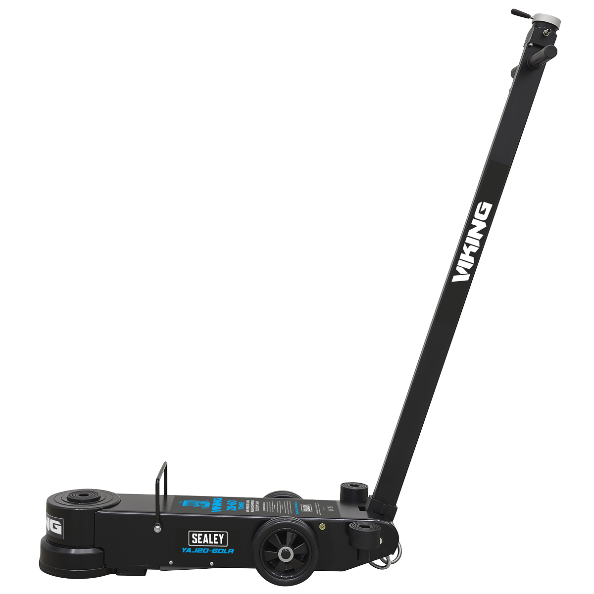 Sealey YAJ20-60LR Viking Long Reach/Low Profile Air Operated Telescopic Jack 20-60 Tonne