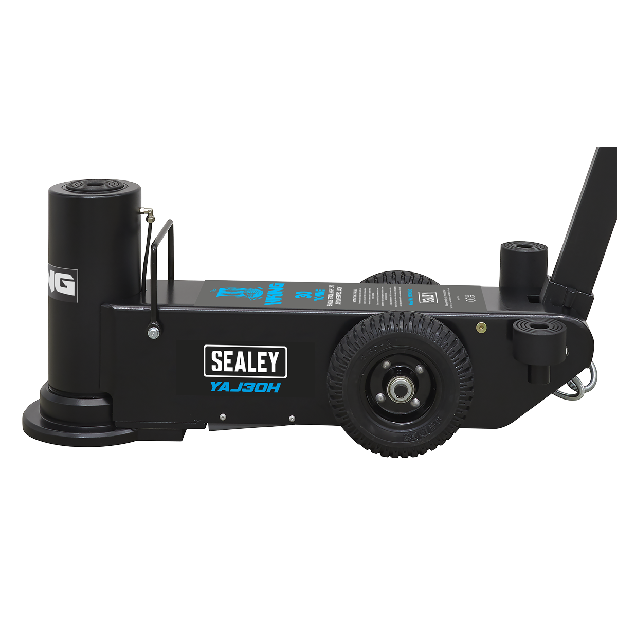 Sealey YAJ30H Viking Air Operated High Lift Single Stage Jack 30 Tonne