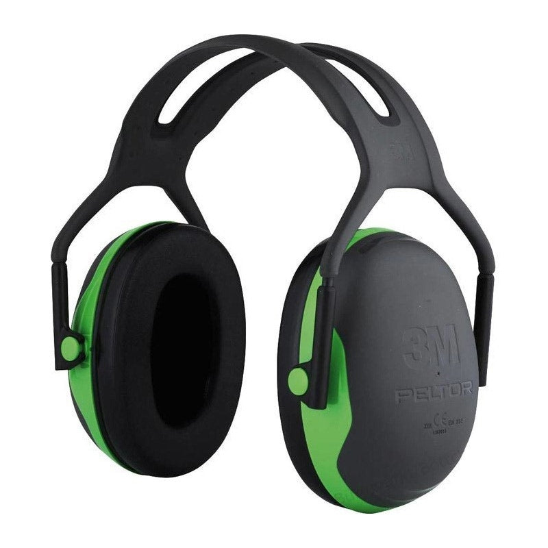 3M PELTOR X1A Ear Defenders (Black/Green)