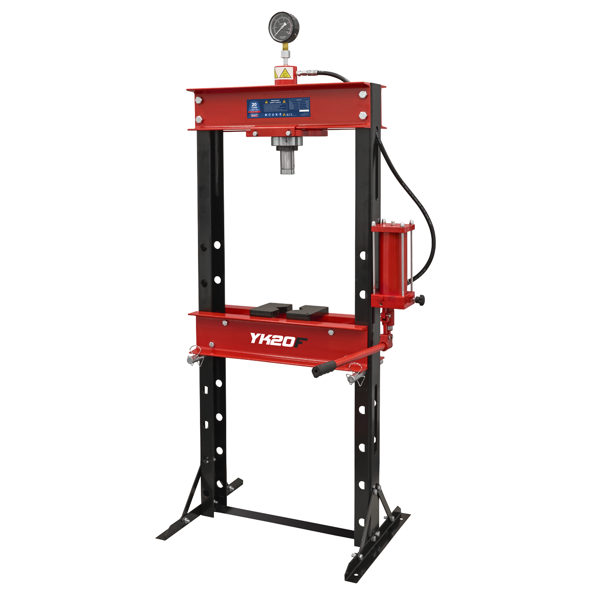 Sealey YK20F Hydraulic Press 20 Tonne Floor Type