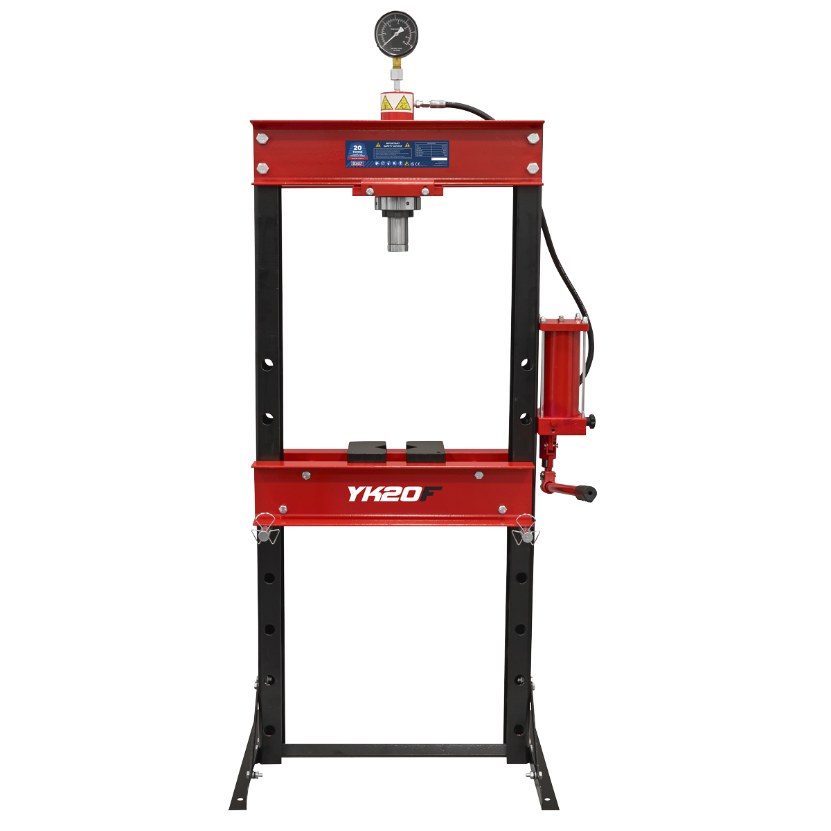 Sealey YK20F Hydraulic Press 20 Tonne Floor Type