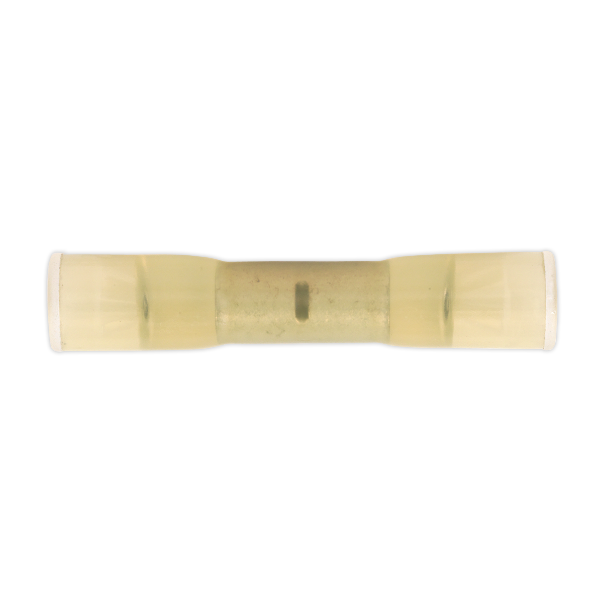 Sealey YTCS10 Cold Seal Butt Connector Yellow Ø5.9mm Pack of 10