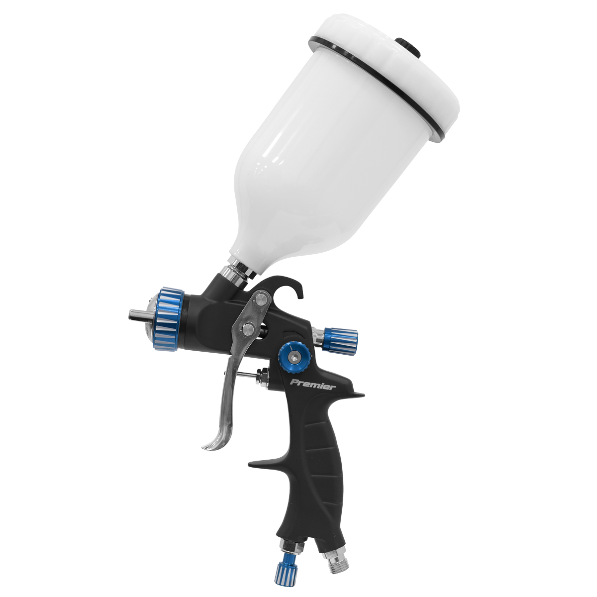 Sealey SP01 SP Gravity Feed Spray Gun 1.4mm Set-Up