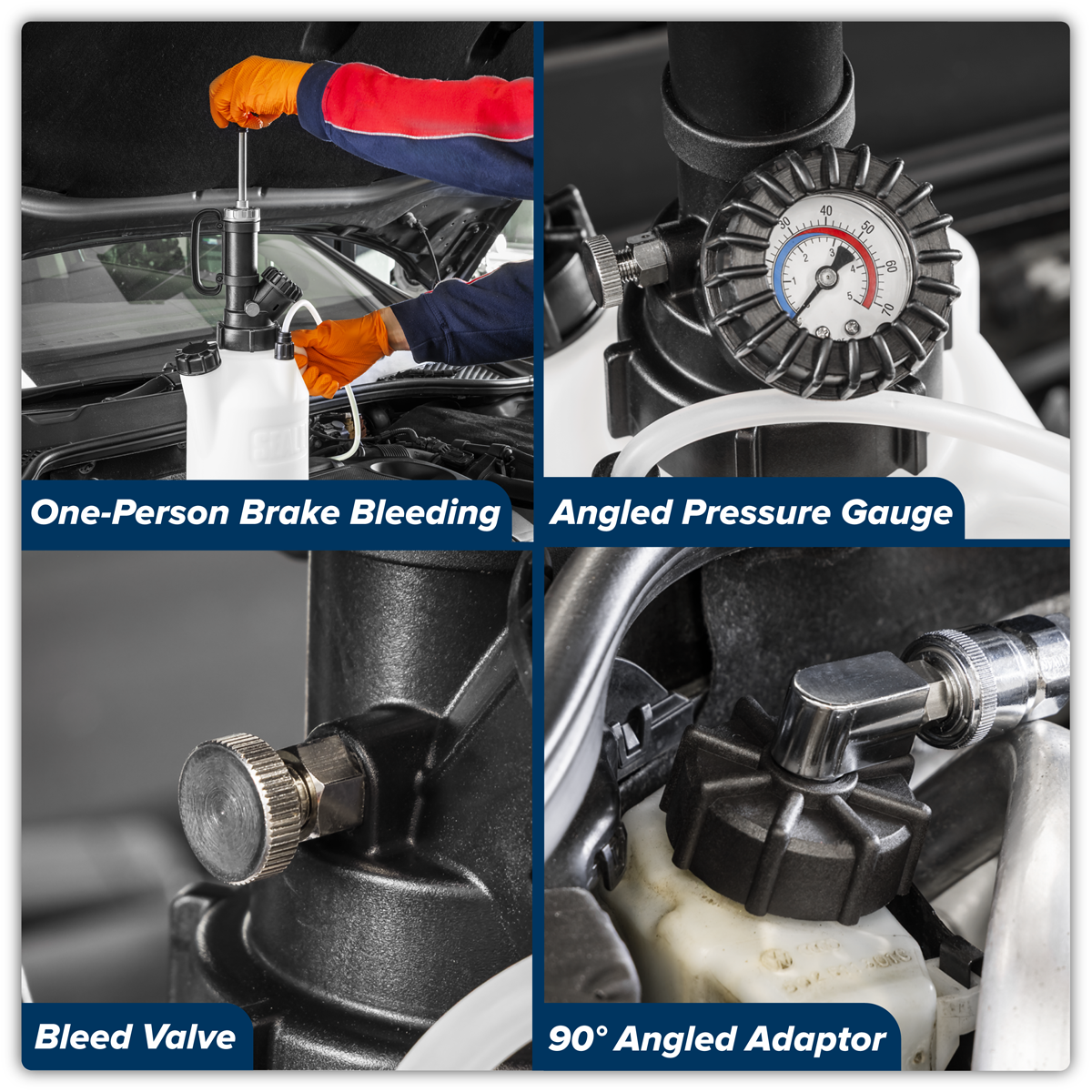 Sealey VS820 Brake & Clutch Bleeding System