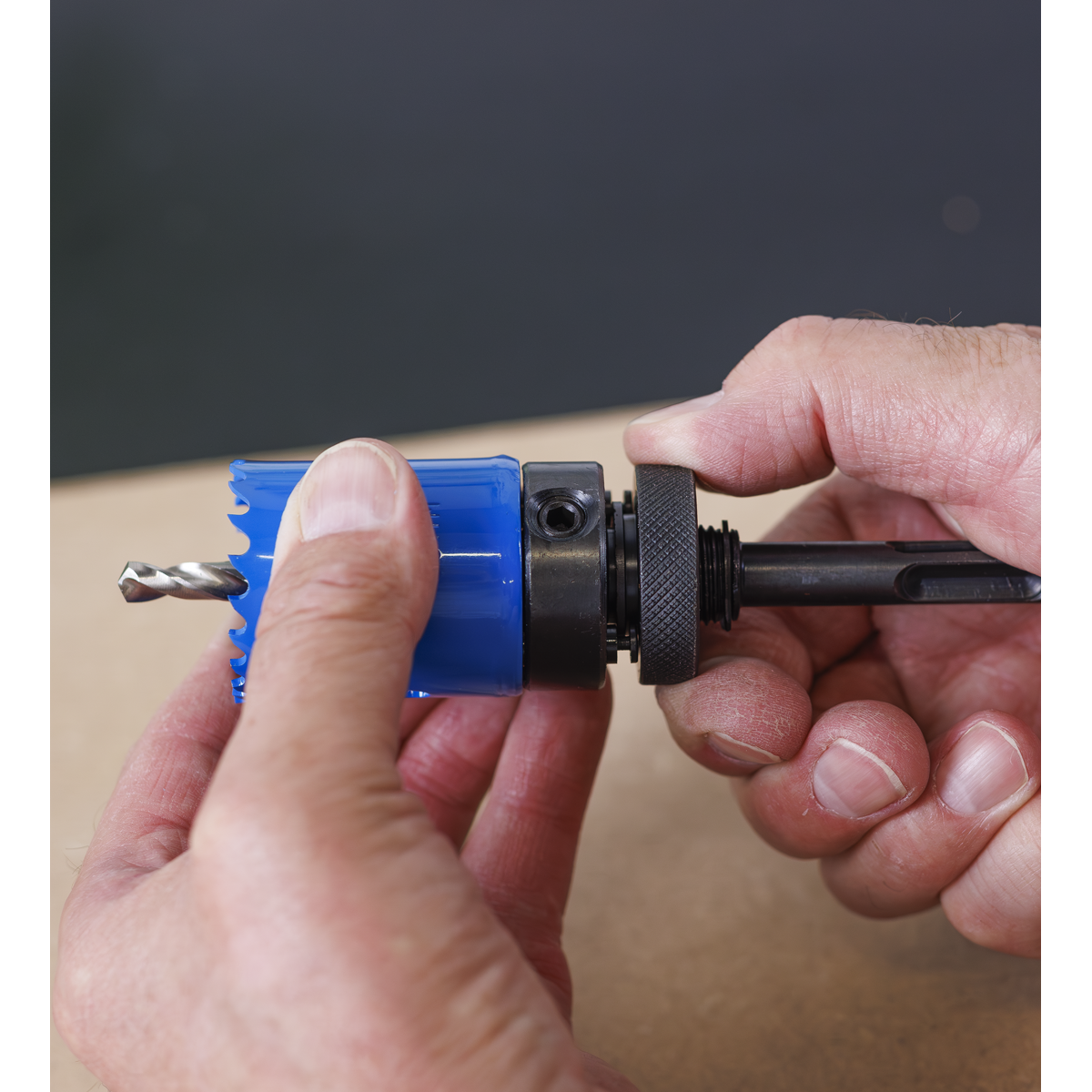 Sealey WHSSL SDS Plus Mandrel 32-152mm