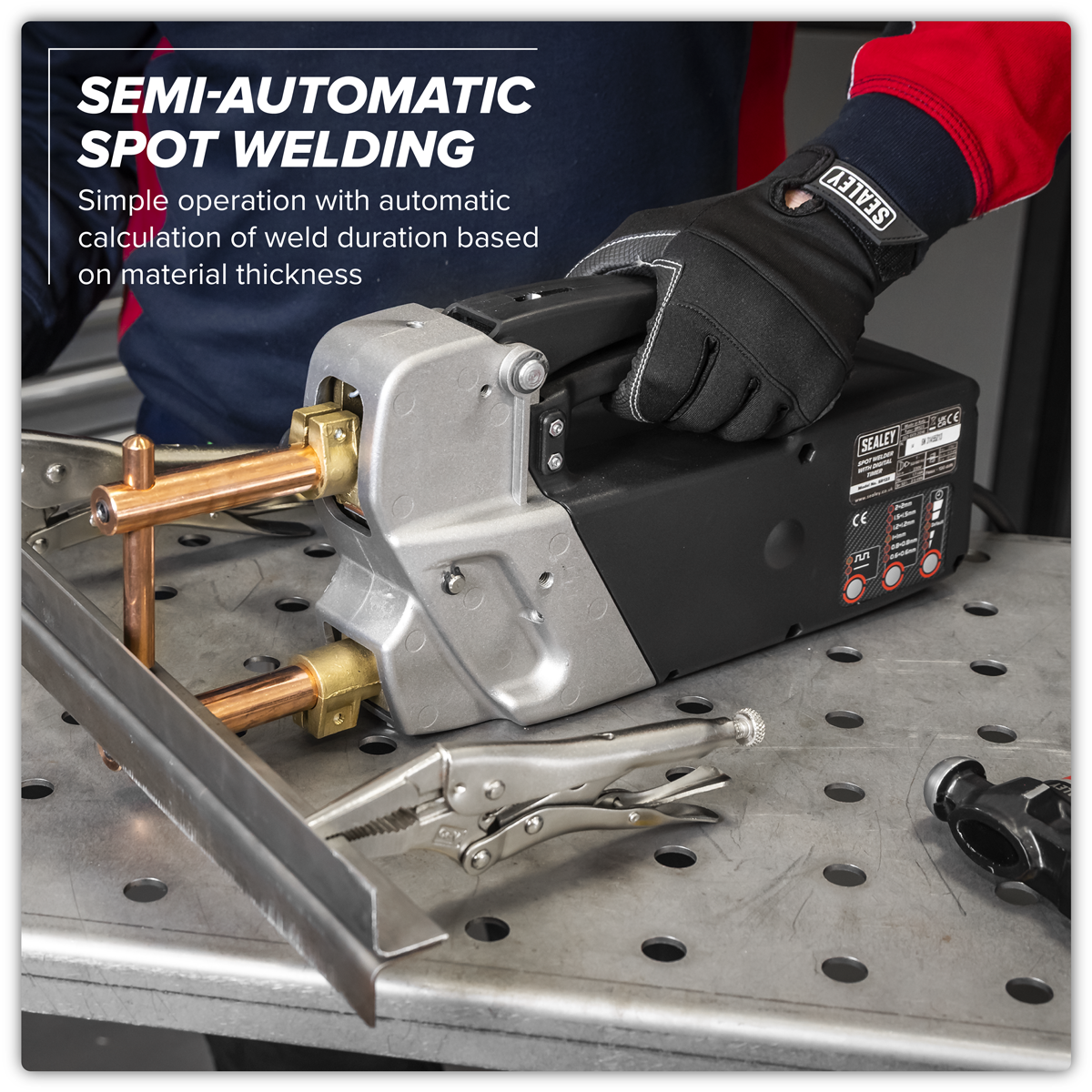 Sealey SR123 Spot Welder with Digital Timer