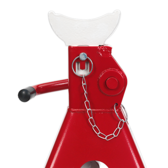 Sealey AAS5000 Axle Stands (Pair) 5tonne Capacity per Stand Auto Rise Ratchet