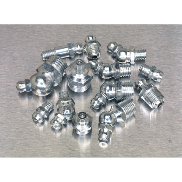 Sealey AB009GN Metric/BSP/UNF Grease Nipple Assortment 130pc