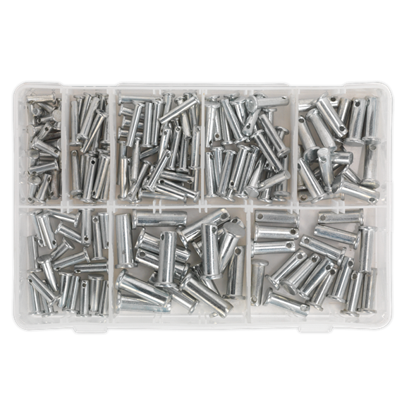 Sealey AB019CP Clevis Pin Assortment 200pc - Imperial