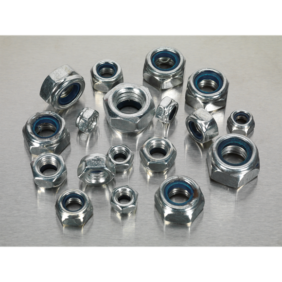 Sealey AB032LN Nylon Locknut Assortment M6-M12 300pc