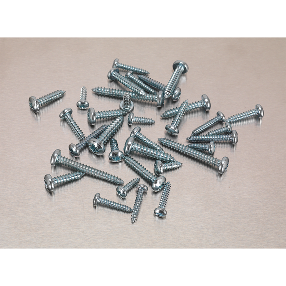 Sealey AB063STPH Self Tapping Screw Assortment DIN 7981CZ 700pc Pan Head Pozi Zinc