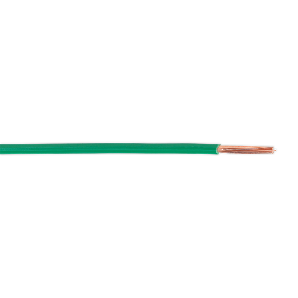 Sealey AC2830GR Automotive Cable Thin Wall Single 2mm² 28/0.30mm 50m Green