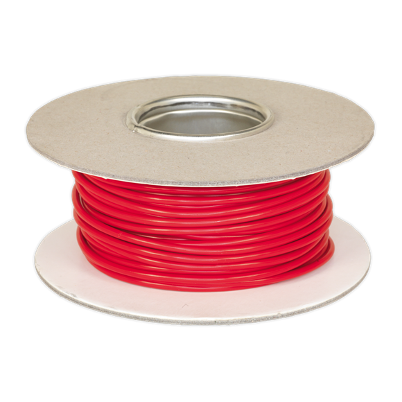Sealey AC4430RE Automotive Cable Thin Wall Single 3mm² 44/0.30mm 30m Red