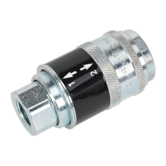 Sealey AC57 Safety Coupling Body Female 1/4"BSP