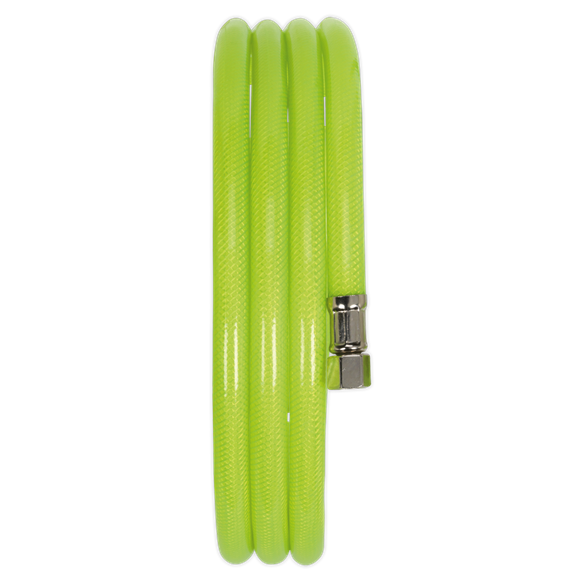 Sealey AHFC10 High-Visibility Air Hose with 1/4"BSP Unions 10m x 8mm