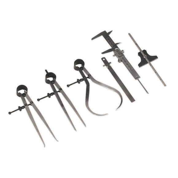 Sealey AK10000 Measuring Tool Set 6pc