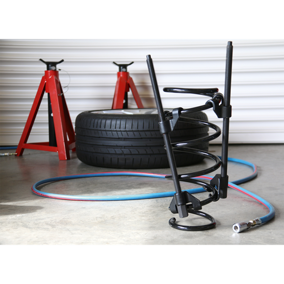 Sealey AK3846 Coil Spring Compressor 2pc Long Reach