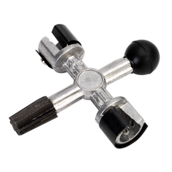 Sealey AK418 Battery Post & Terminal Cleaner 4-Way