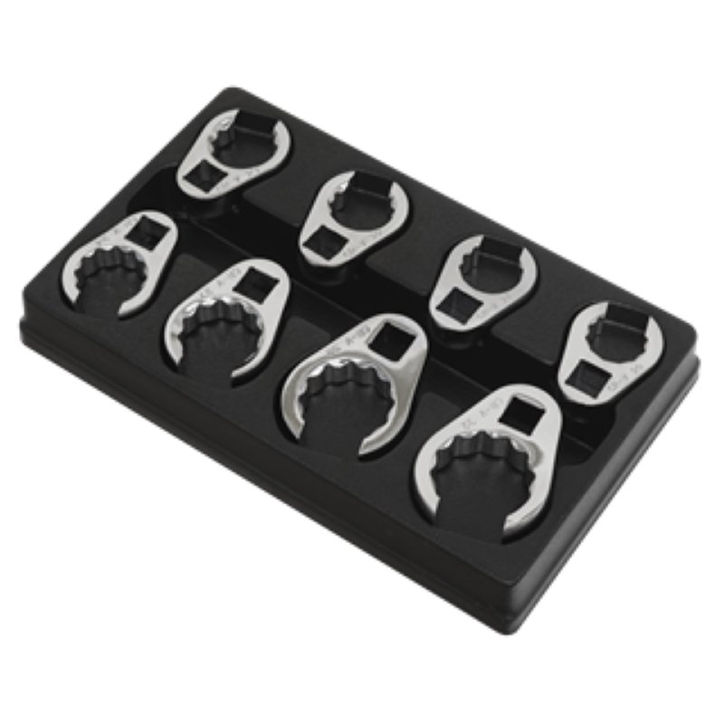 Sealey AK5981 Crow's Foot Spanner Set 1/2"Sq Drive 8pc