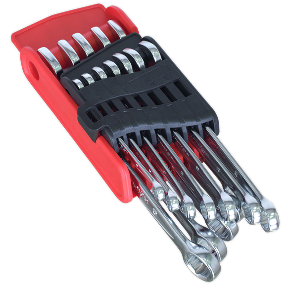 Sealey AK63921 Combination Spanner Set 12pc Lock-On™ 6pt - Metric