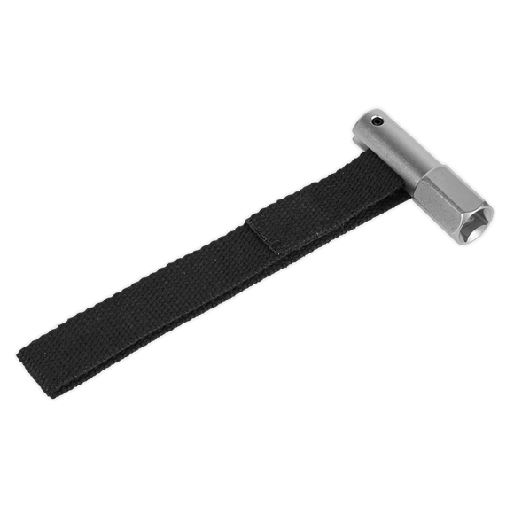 Sealey AK640 Oil Filter Strap Wrench 120mm Capacity 1/2"Sq Drive