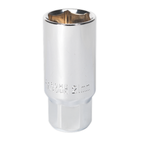 Sealey AK6541 Spark Plug Socket 21mm 3/8"Sq Drive Magnetic