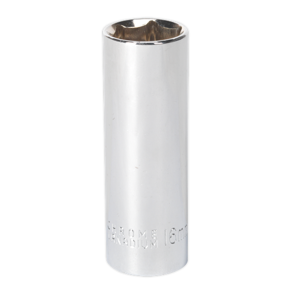Sealey AK6543 Spark Plug Socket 16mm 1/2"Sq Drive Magnetic