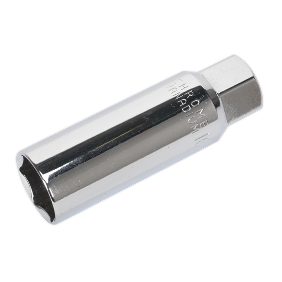 Sealey AK6557 Spark Plug Socket 16mm 3/8"Sq Drive Thin Wall