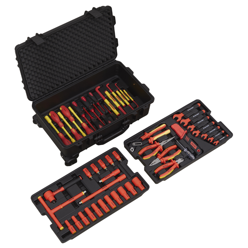 Sealey AK7938 1000V Insulated Tool Kit 3/8"Sq Drive 50pc