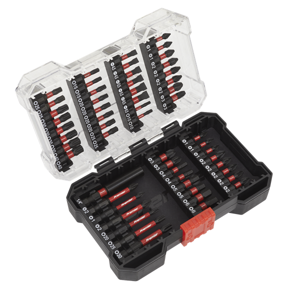 Sealey AK8281 Power Tool Bit Set 55pc Impact Grade