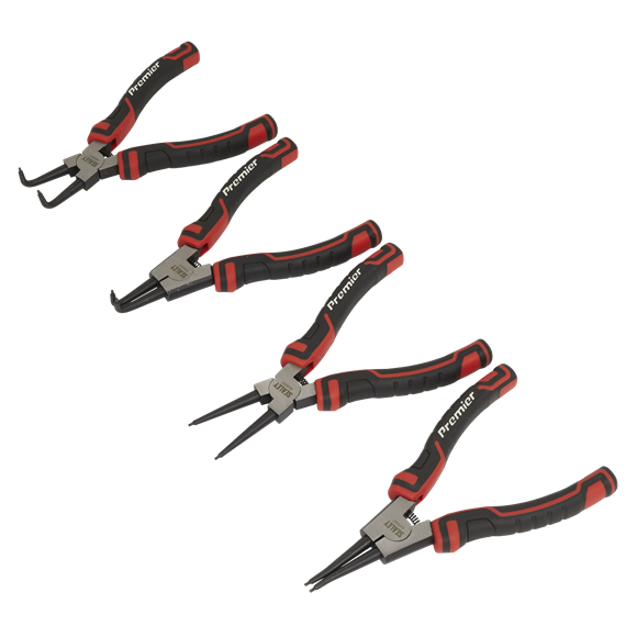 Sealey AK8457 Circlip Pliers Set 180mm 4pc