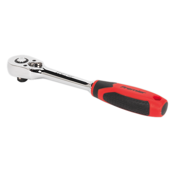 Sealey AK8947 Ratchet Wrench 3/8"Sq Drive Pear-Head Flip Reverse