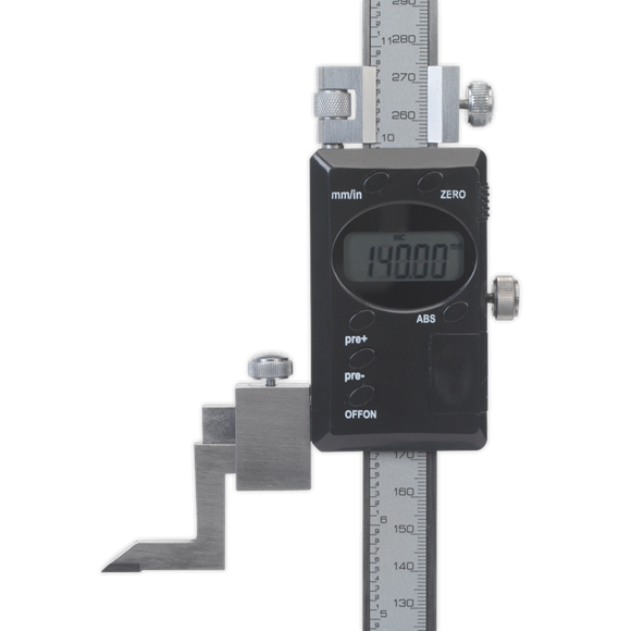 Sealey AK9636D Digital Height Gauge 0-300mm(0-12")