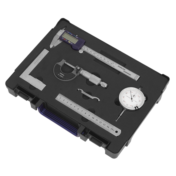 Sealey AK96SET Measuring Tool Set 5pc